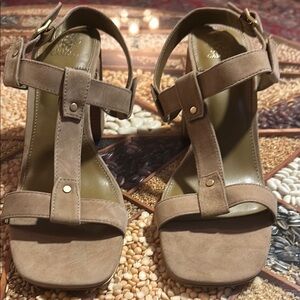 Brown Strappy Sandals